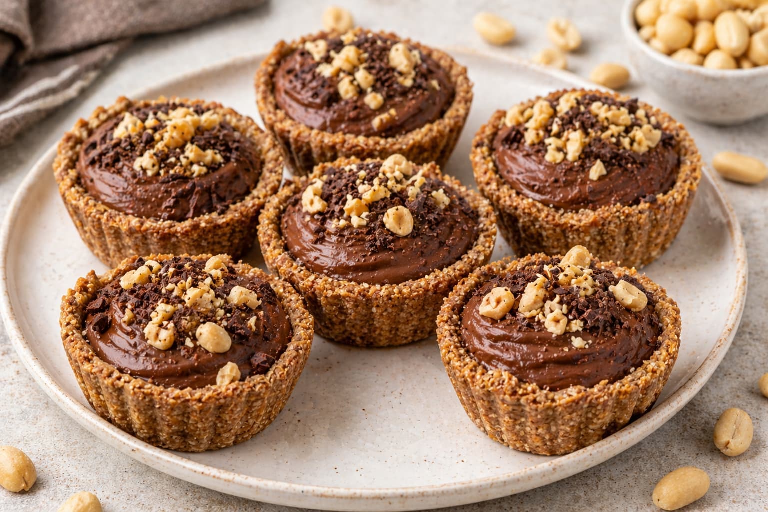 Арахисовые пп корзинки