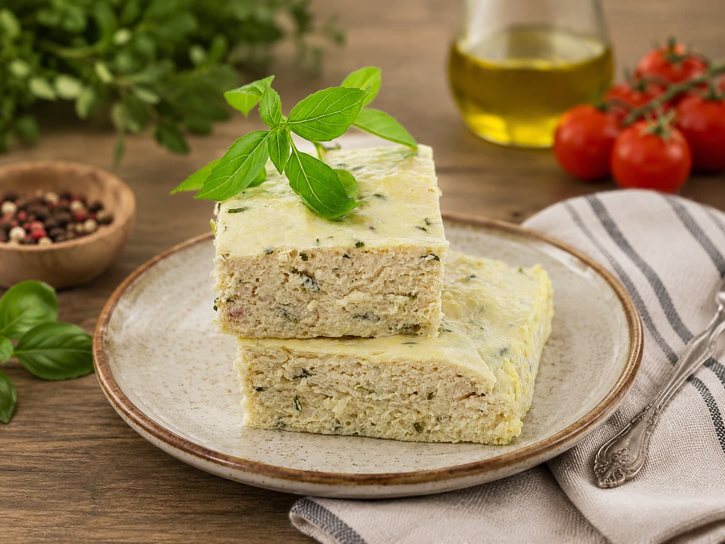 Диетическое суфле из куриной грудки в духовке
