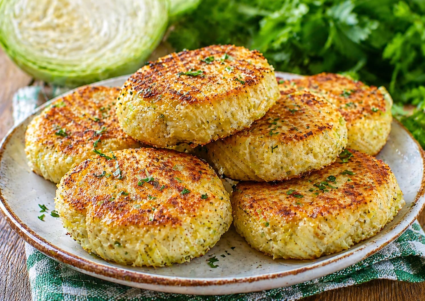 Котлеты из капусты постные