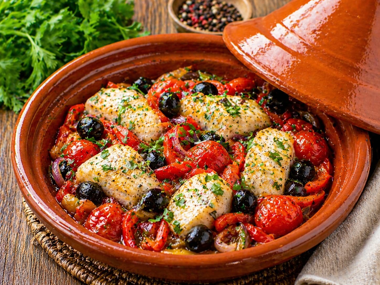 Рыбный таджин