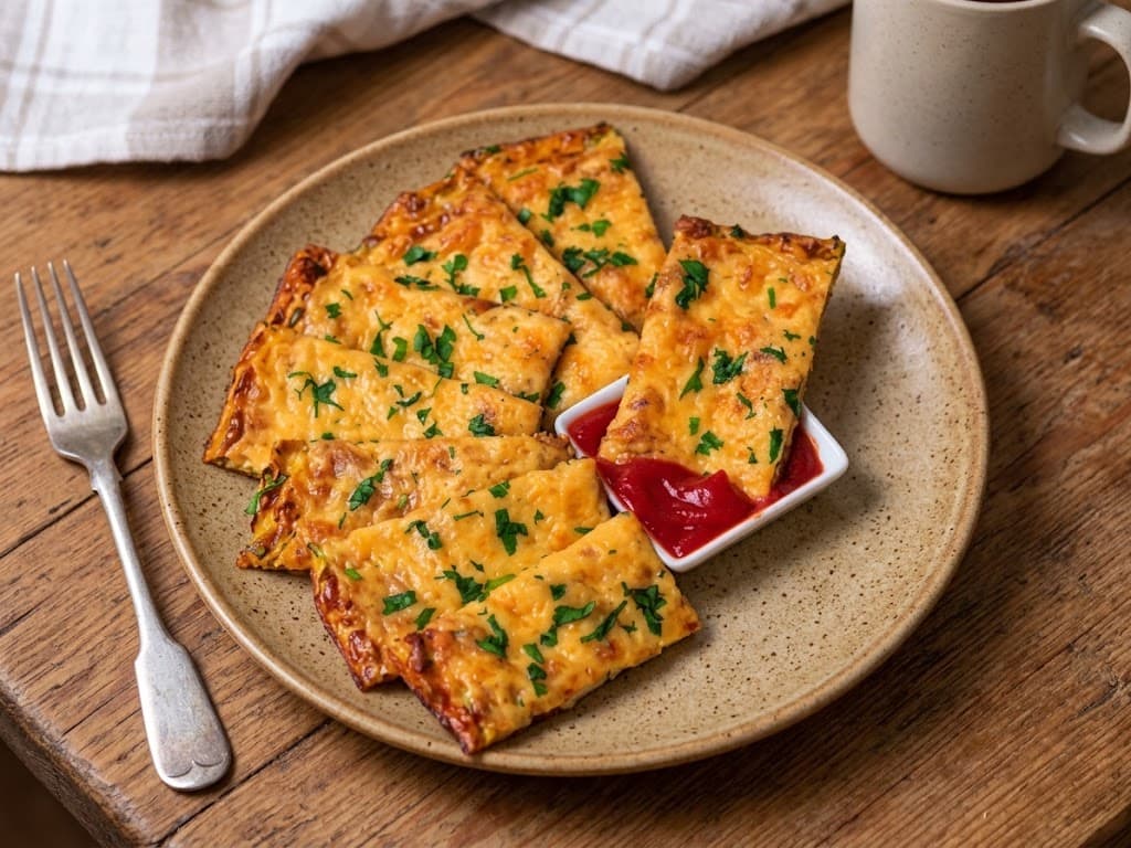 Сырные хлебцы из кабачков