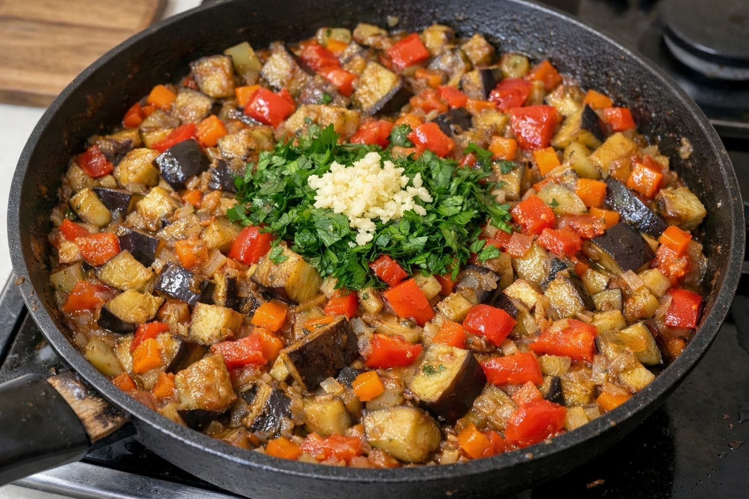 Рагу из баклажанов